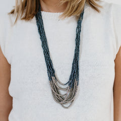 Starry Night Cascade Necklace