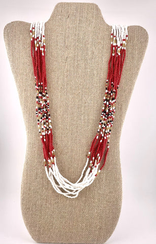 Fire & Glory Buy COMBI NECKLACE - Necklace - bright white at Ubuy India