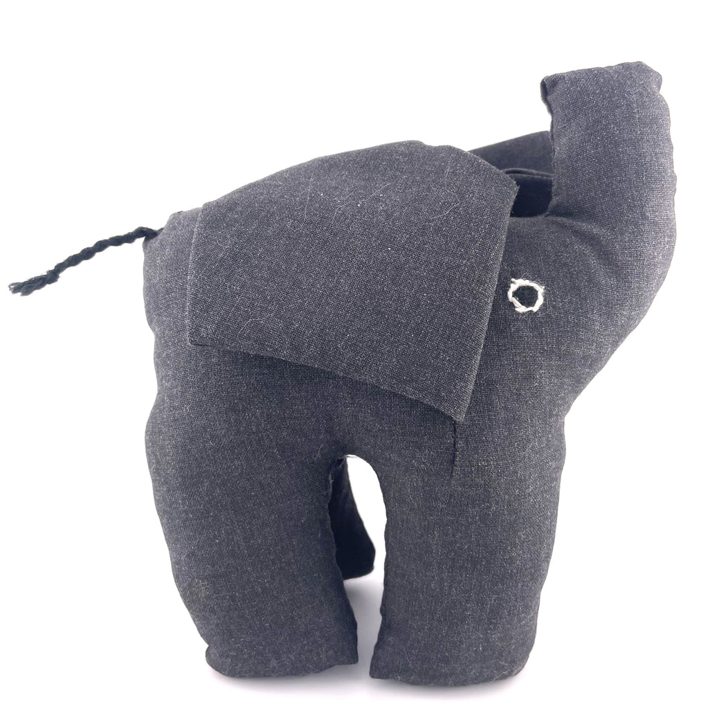 Stuffed Grey Fabric Elephant (Tembo)