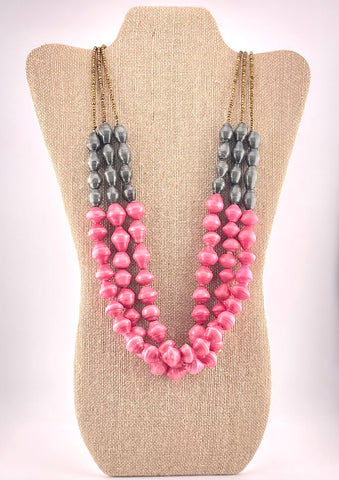 Pink & Grey Multistring