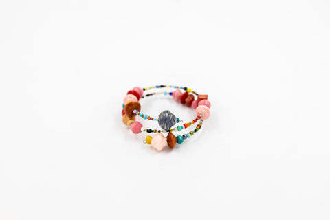 Paper Bead 3-Wrap Brites