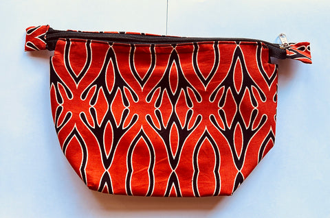 Orange/Black Kanga Toiletries Bag
