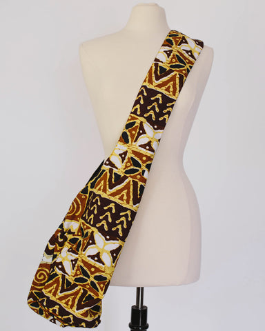 Cross-Body African Print Kanga Slouchy Bag