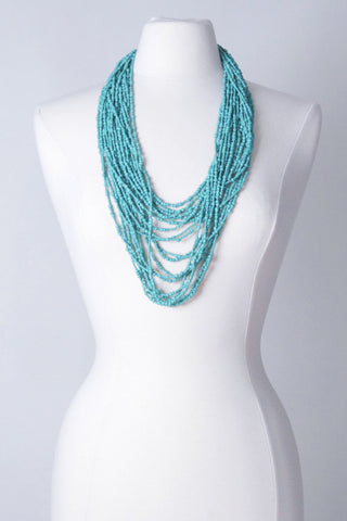 Cascade Necklace - Lite Turquoise