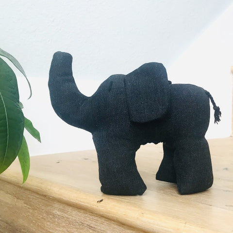 Stuffed Elephant - Grey